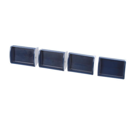 SERVER Portion Tray .75 Fl Ounce Blu 4 P 88796